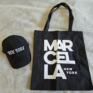 Marcella New York Baseball Cap & Tote